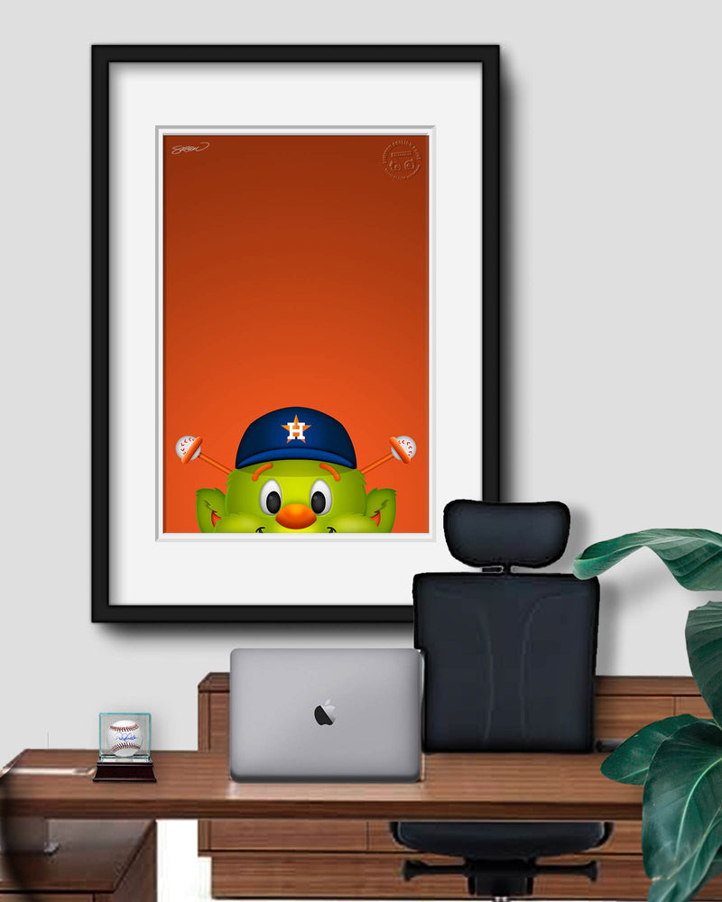 Minimalist Orbit Houston Astros - S. Preston – S. Preston Art + Designs