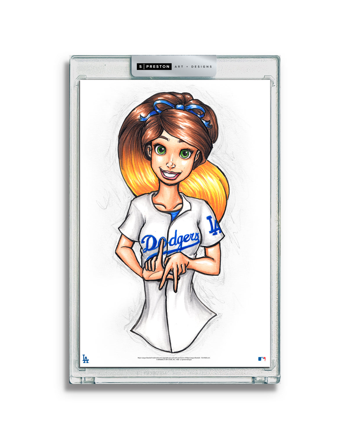 WinS® Giants Alyssa Nakken Limited Edition Art Card Slab – S. Preston Art +  Designs