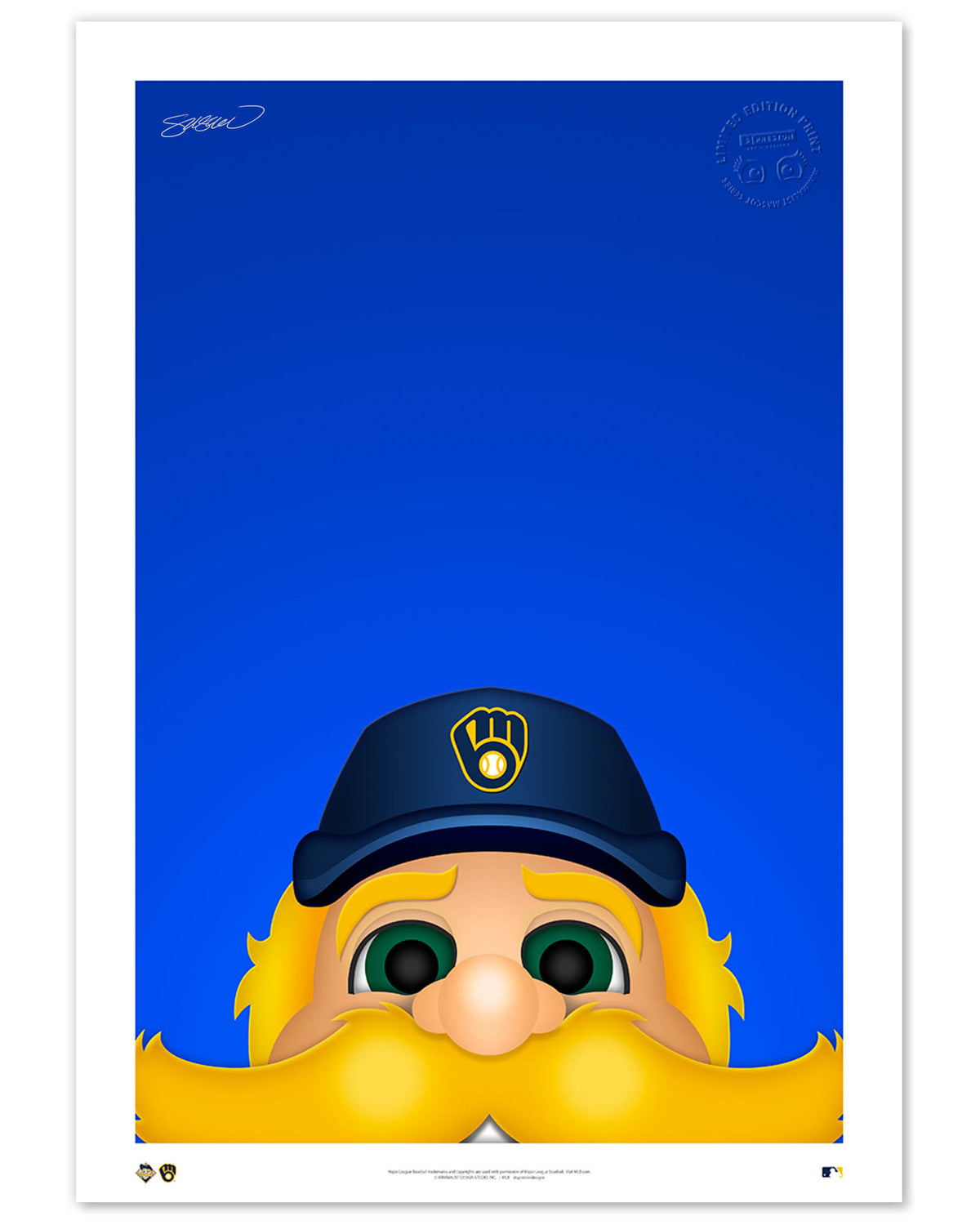 Minimalist Racing Sausage Art Print Set Milwaukee Brewers - S. Preston – S.  Preston Art + Designs