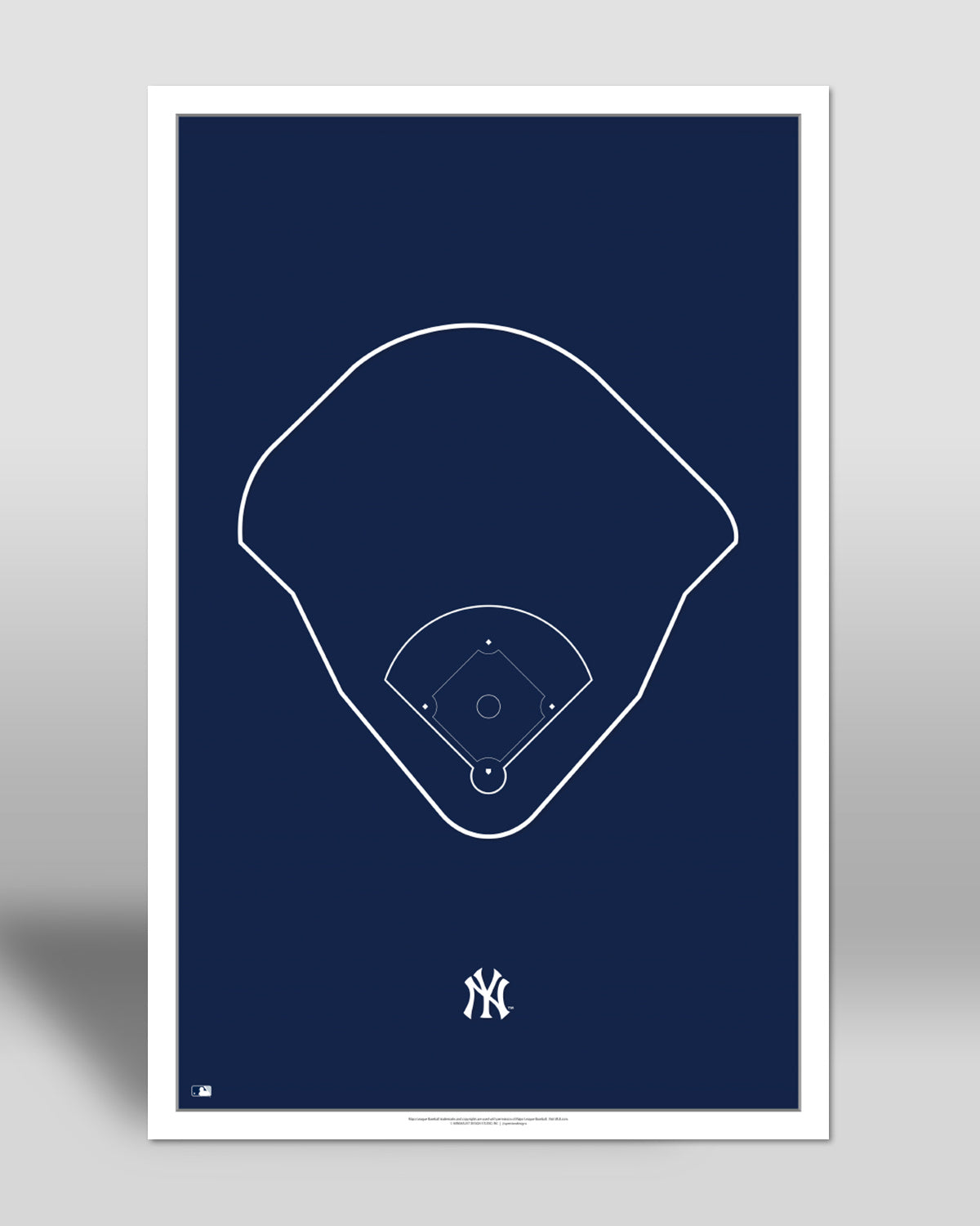 Minimalist Citizens Bank Park Philadelphia Phillies - S. Preston