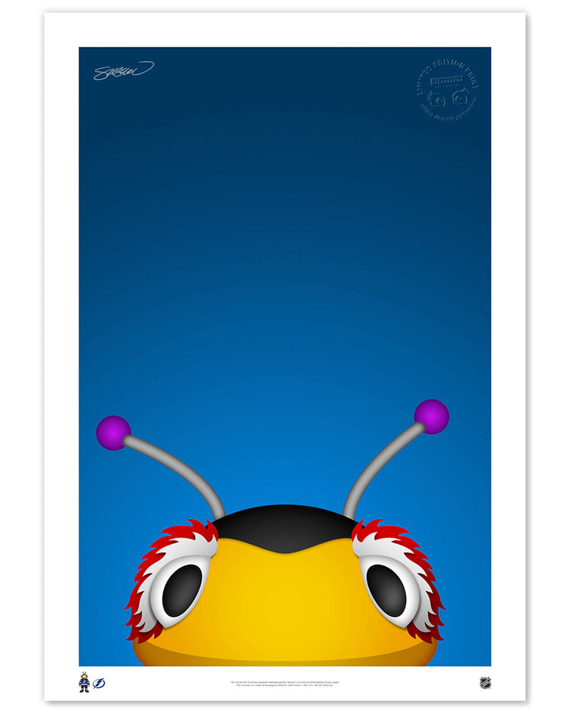 Minimalist Thunderbug Tampa Bay Lightning - S. Preston – S. Preston Art +  Designs