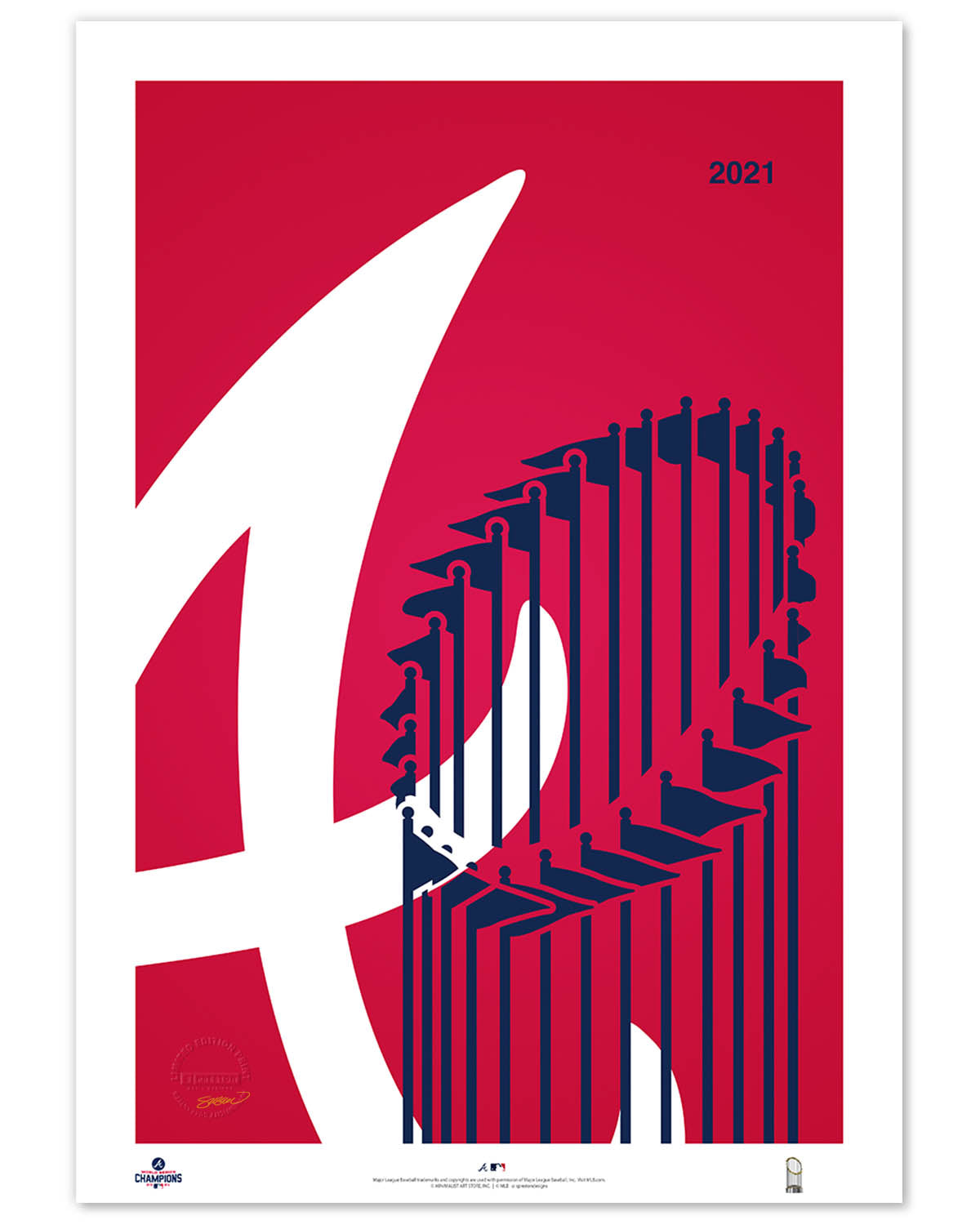 Minimalist Minute Maid Park Houston Astros - S. Preston – S. Preston Art +  Designs