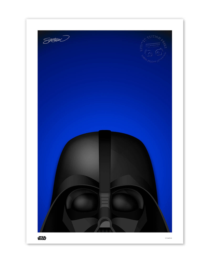 Perforatie opvolger Luidspreker Minimalist Darth Vader Fine Art Print Star Wars - S. Preston – S. Preston  Art + Designs