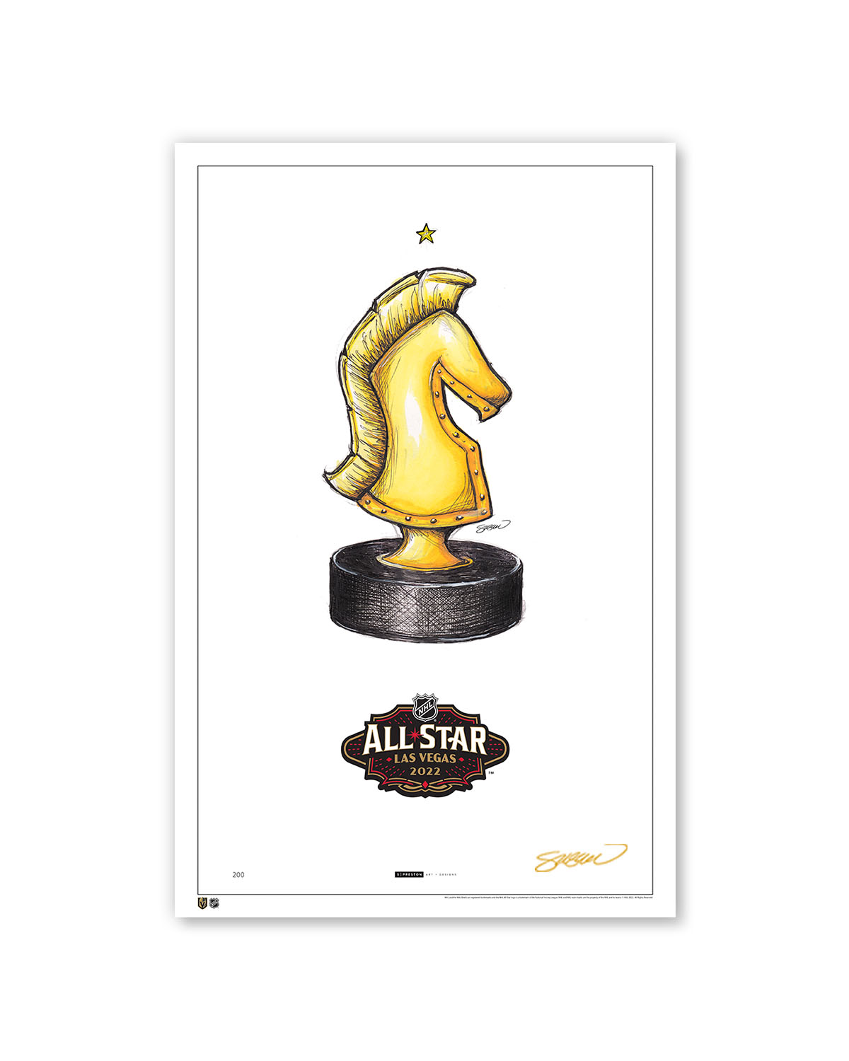 2023 MLB All-Star Game Sketch Limited Edition Print – S. Preston Art +  Designs