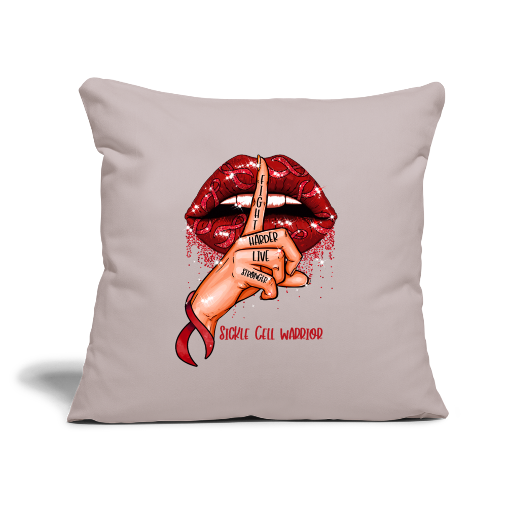 Throw Pillow Cover 18” x 18”
