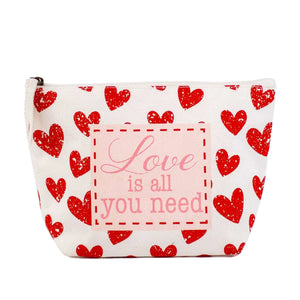 Love is All You Need Cosmetic Bag - 119 on North Boutique
