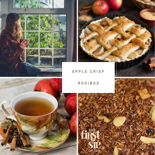 Caffeine Free Rooibos Apple Crisp Tea and Juice Alternative