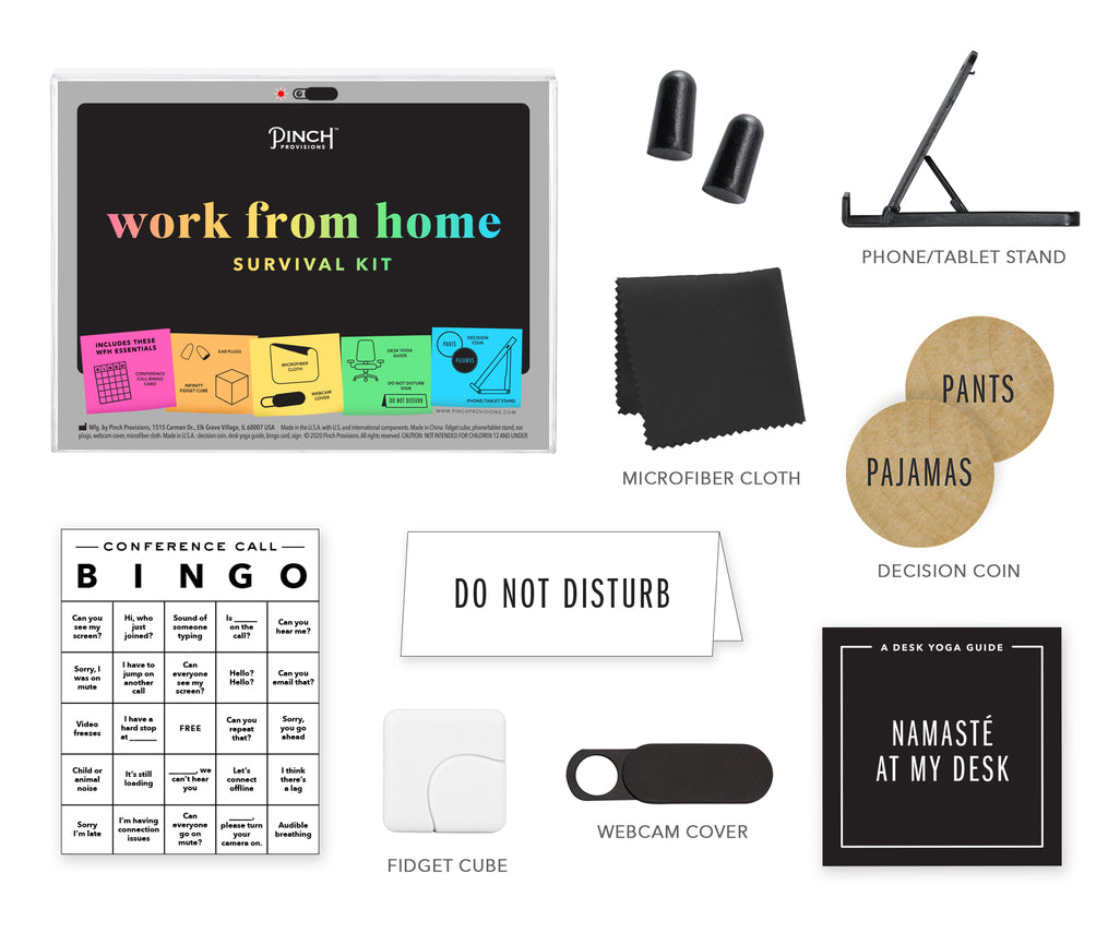 Work From Home Survival Kit – Pinch Provisions