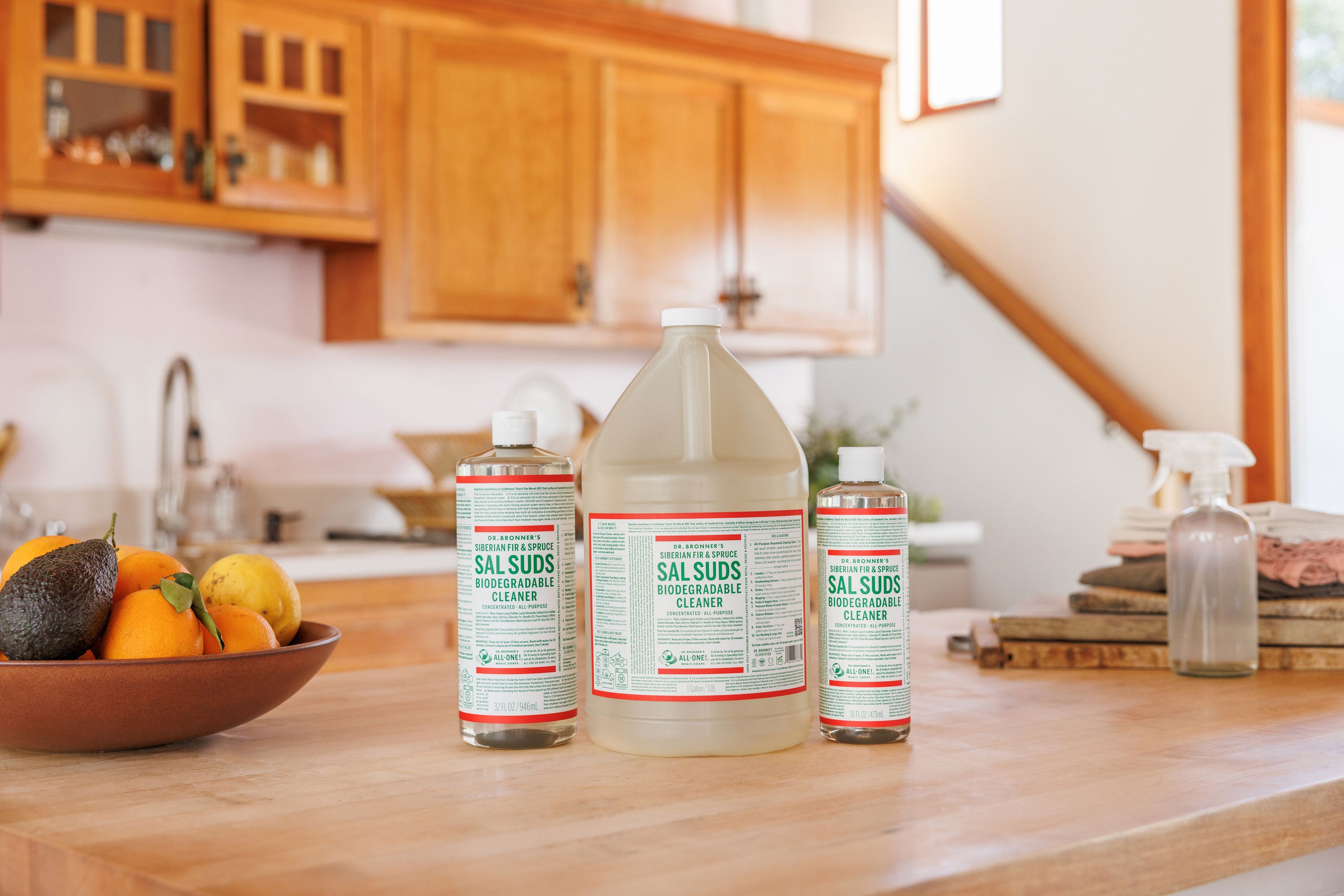 Sal Suds Biodegradable All Purpose Cleaner - Cleans Any Surface! – Dr.  Bronner's