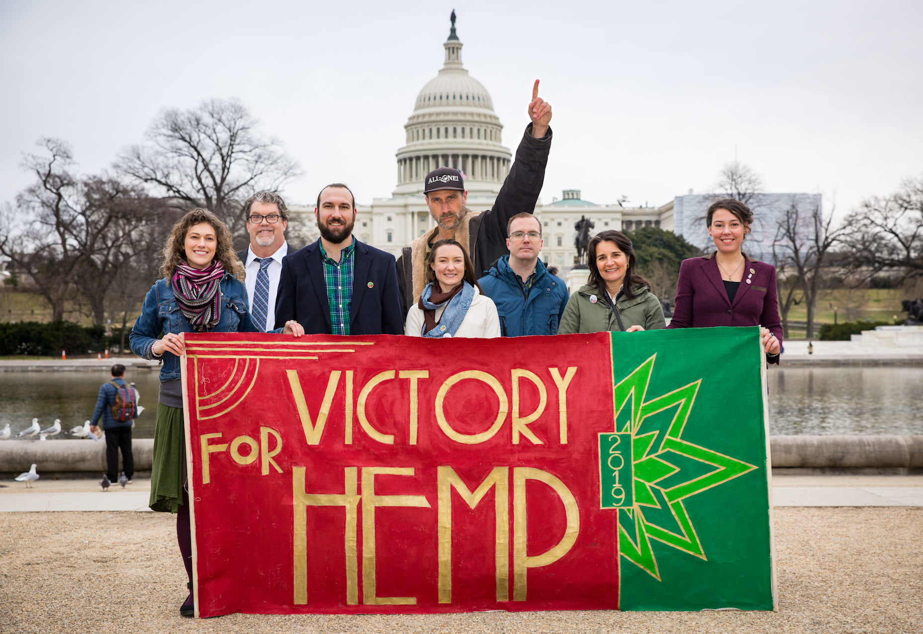 Advocates outside the Capital.