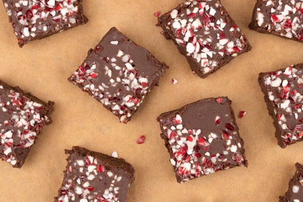 Cool Peppermint Cream Holiday Fudge