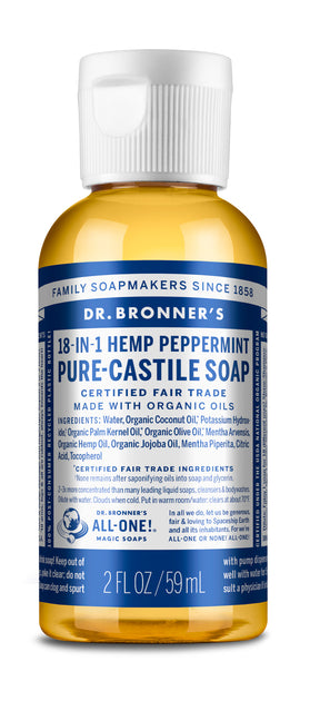 Peppermint - Pure-Castile Liquid Soap – Dr. Bronner's Us
