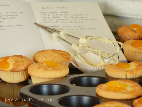 baking muffins with recipe