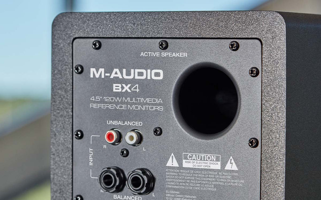 BX4-Monitores Activos -M-AUDIO-4,5-pulgadas-(Par)-Chile-MYHD-Tienda-DJ Chile