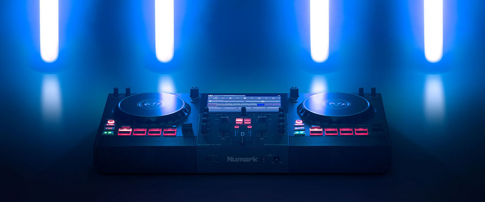 Numark Mixstream Pro Controlador DJ con WI-FI Y parlantes incorporados