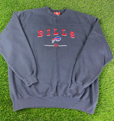 Vintage Buffalo Bills Hoodie Sweater Lee Sport Size Xtra Large 