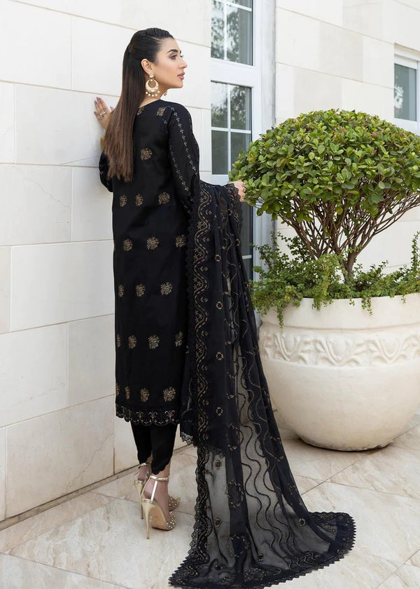 Luxury Embroidered Lawn 3Pc with Embroidered Organza Dupata-Ga1634 – Gul  Attire