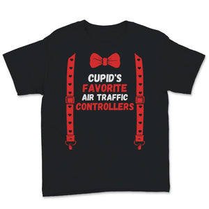 Valentines Day Shirt Cupid's Favorite Air Traffic Controllers Funny