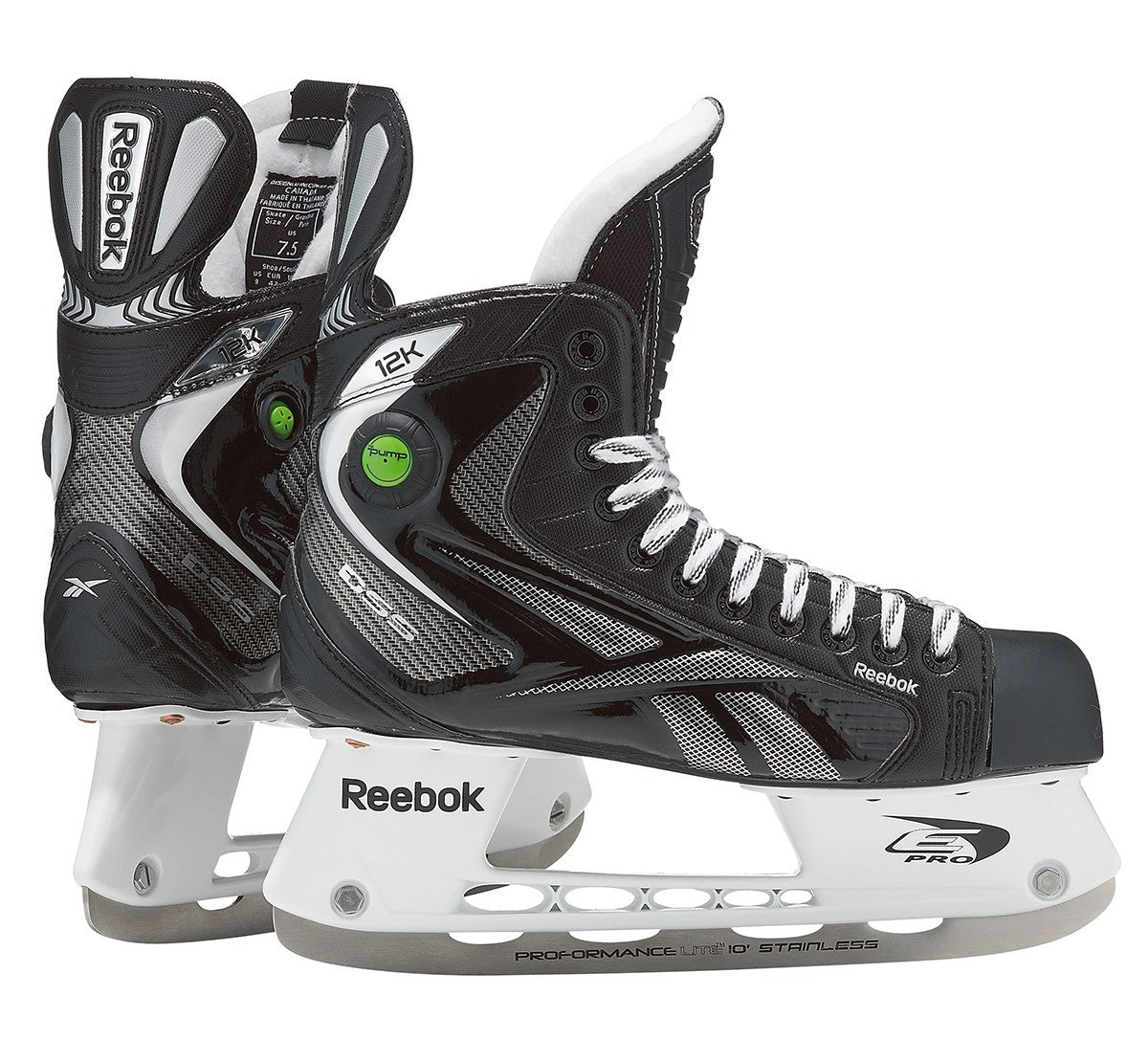 Reebok 12K Pump Ice Skates 
