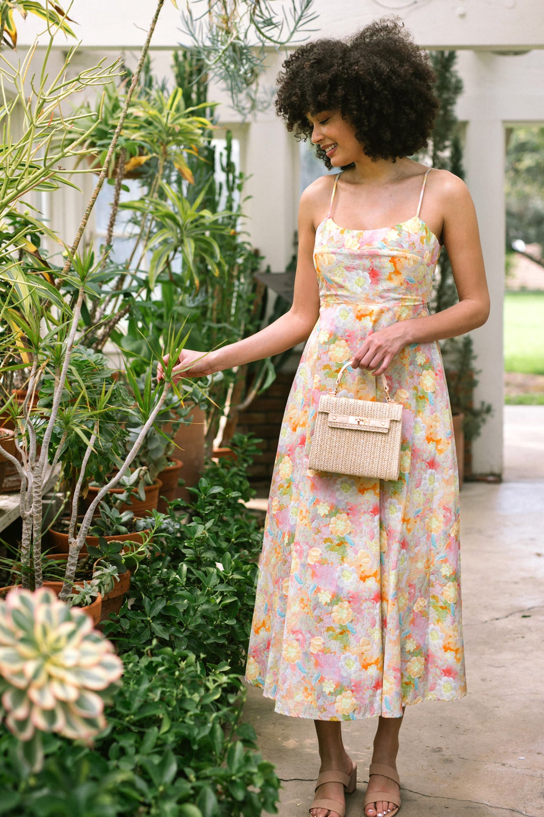 Flutter Sleeve Dress - Paloma - Morning Lavender Online Boutique