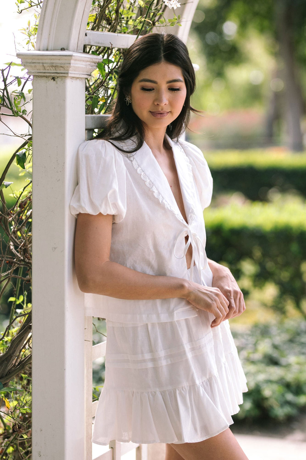 Maude Lace Floral Tank - Morning Lavender Boutique Tops