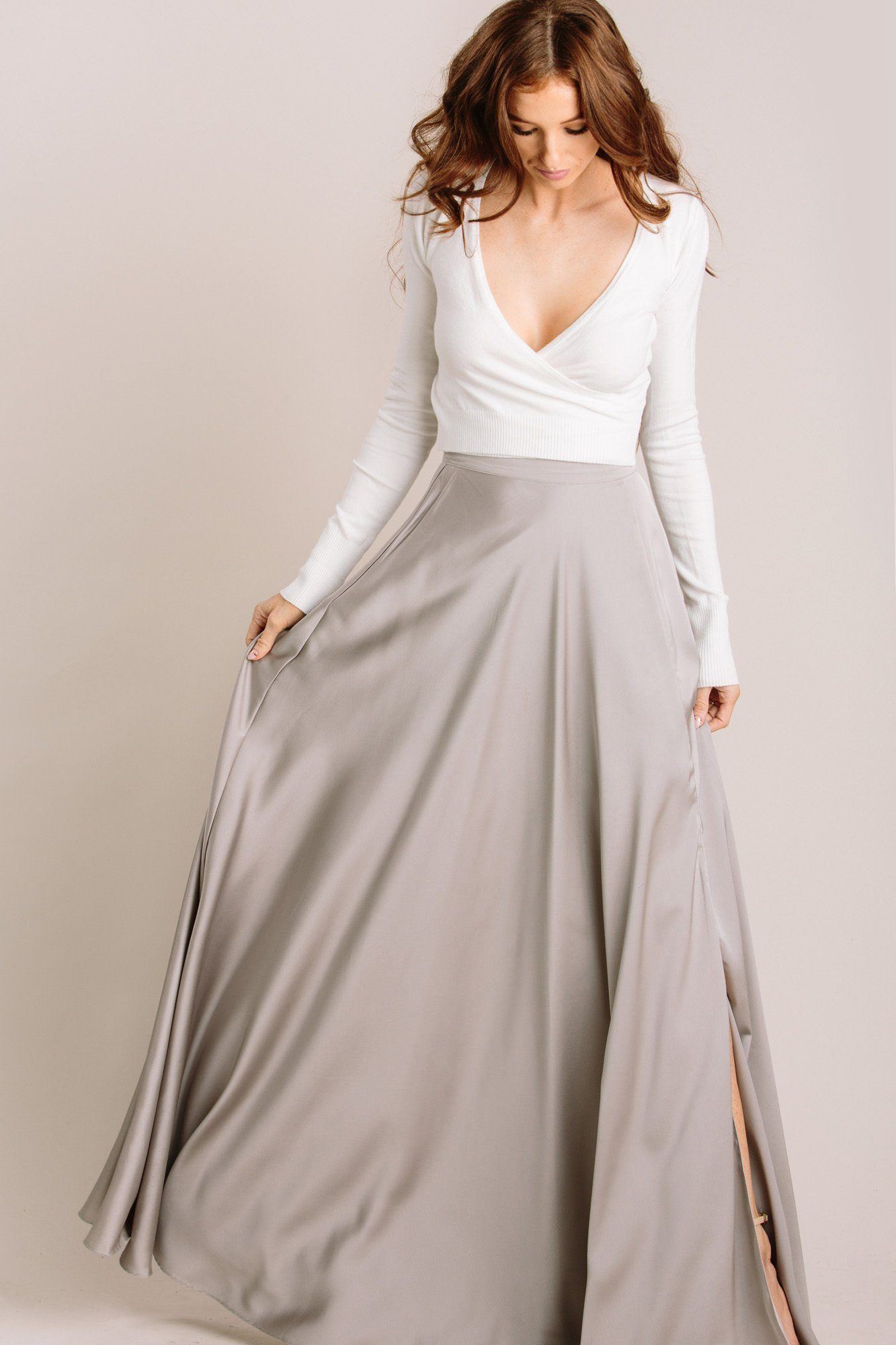 rosalie flowy maxi skirt