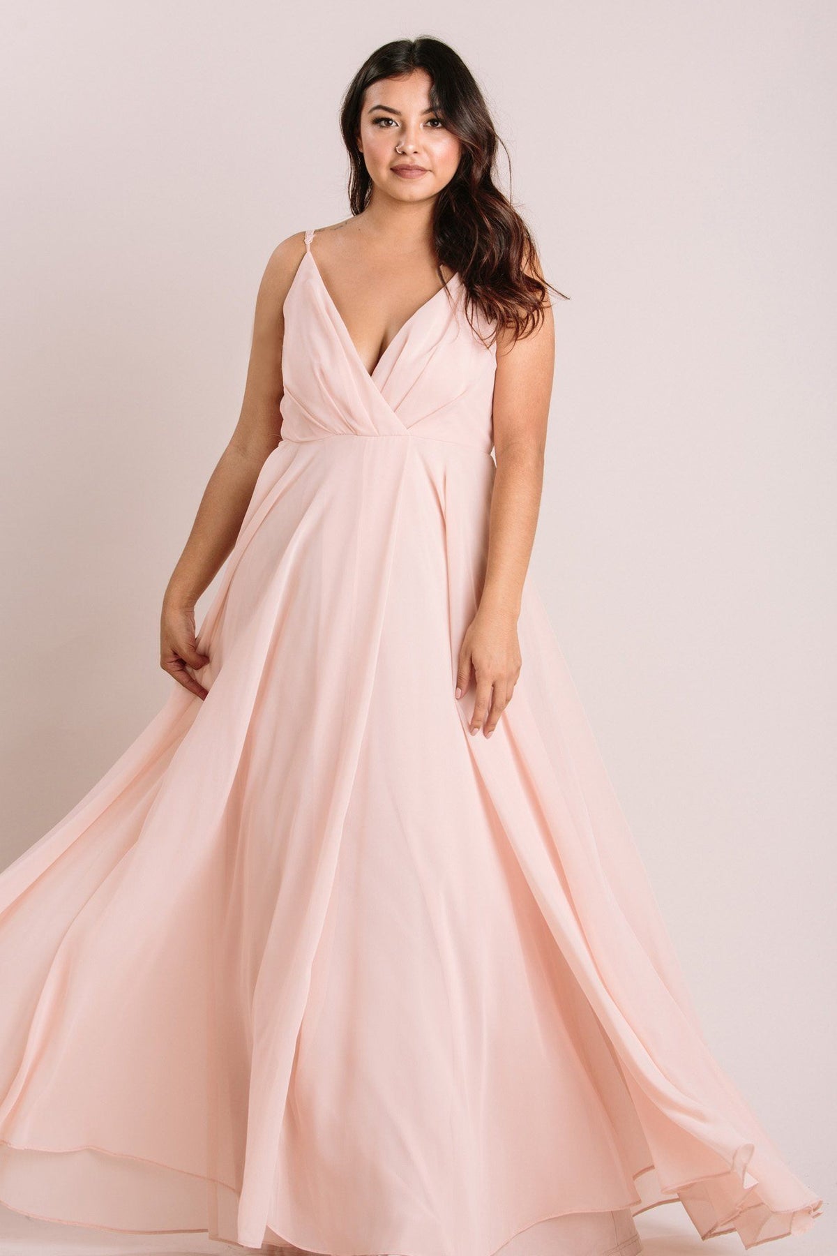 petite flowy maxi dress