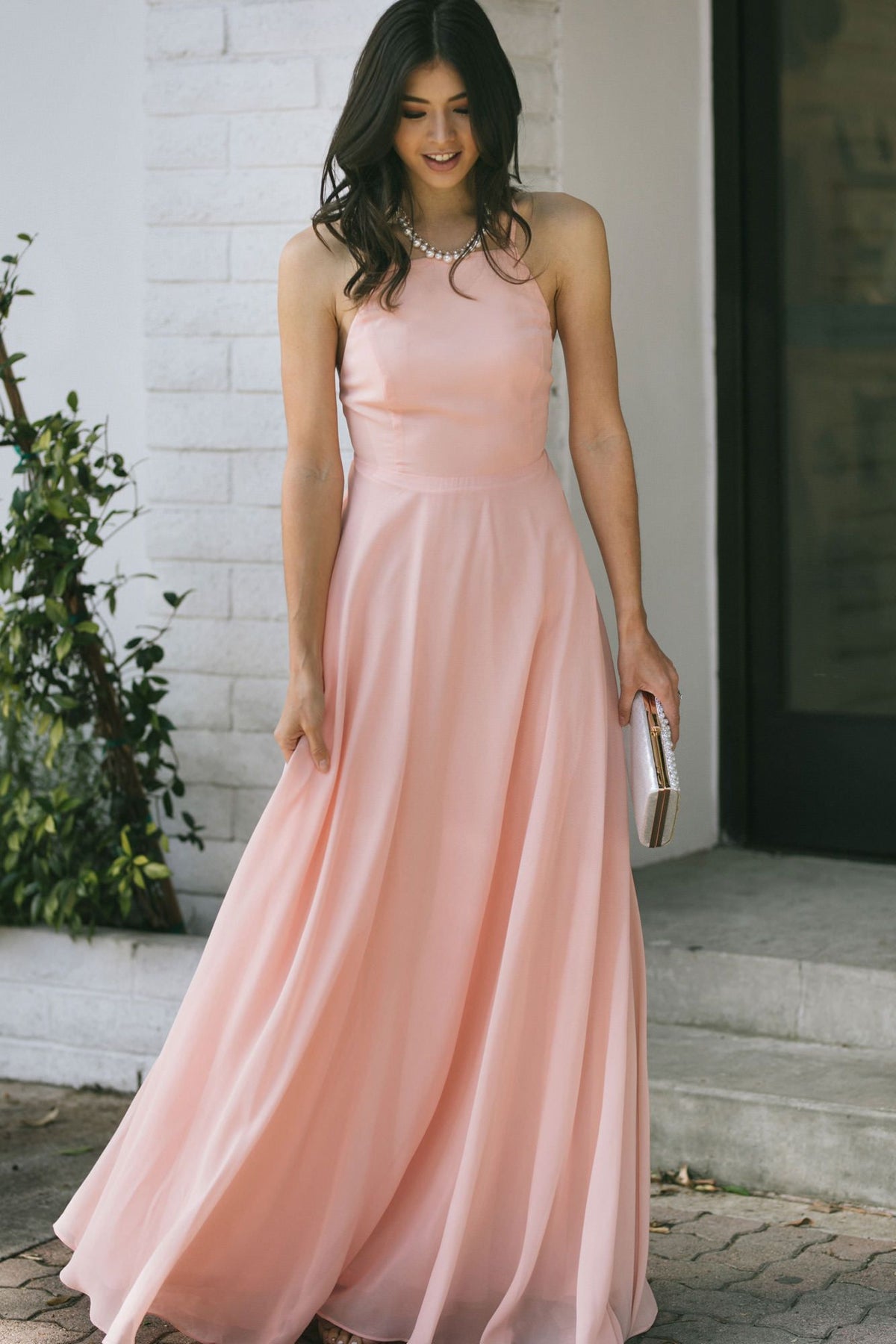 very flowy maxi dress