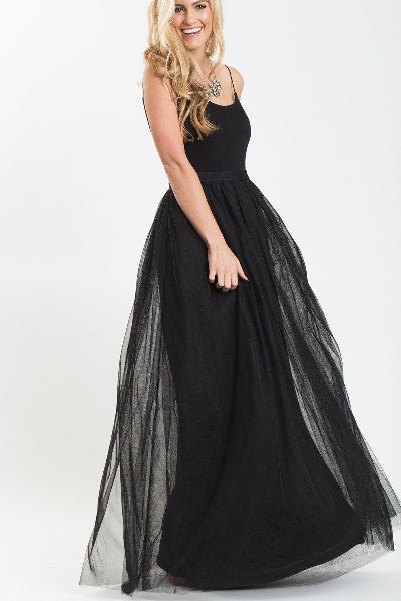 Tulle Maxi Skirt - Anabelle - Morning 