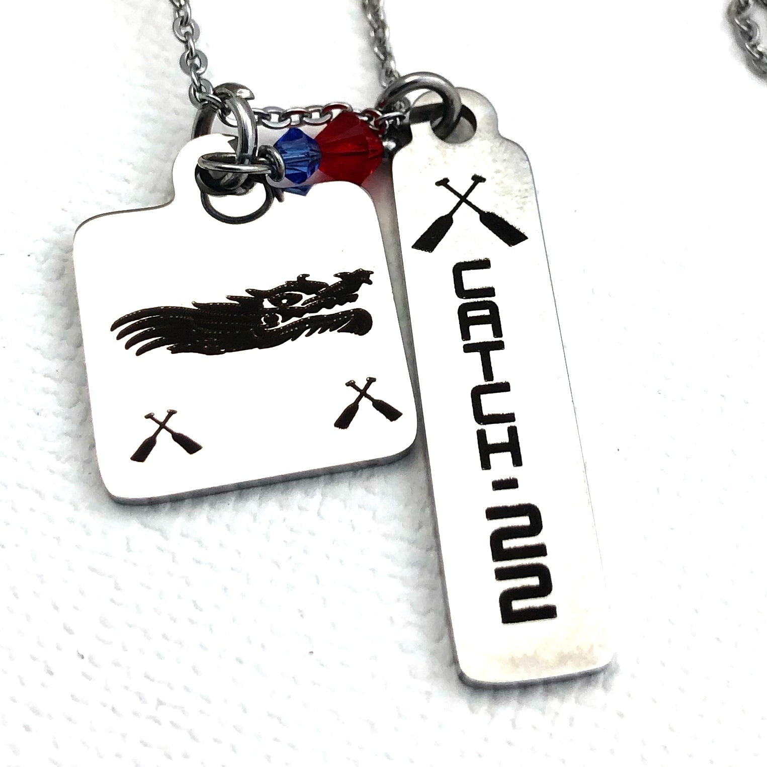 Catch-22 Dragon Boat Racing Team - Charm Necklace #2 - By Bling Chicks