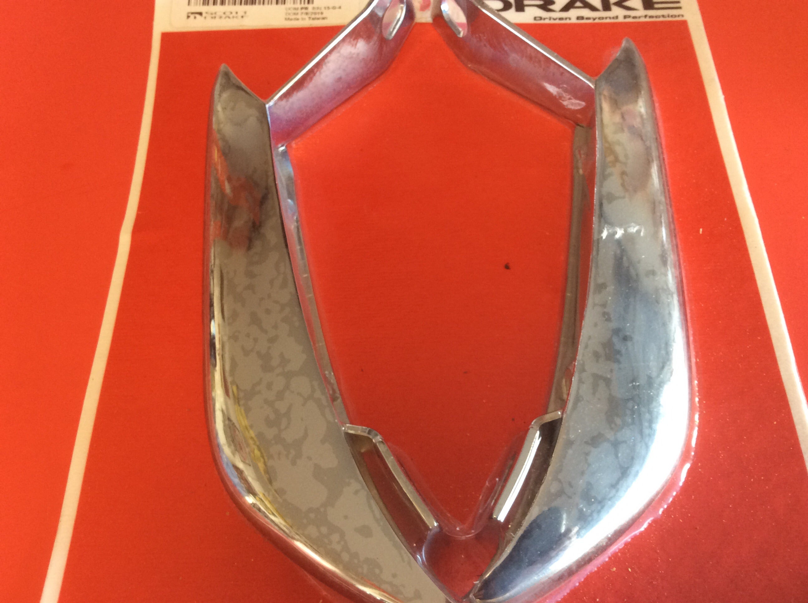 1964 1/2-1966 Rear Chrome Bumper Guards Pair