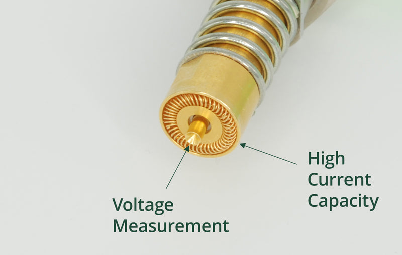 Custom Four-Terminal Sensing Connector by Globetech