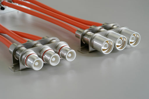 Custom 3P Coaxial Connector by Globetech