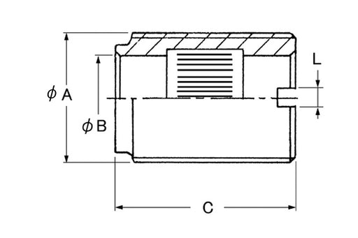 Standardized Socket with External Thread Termination by Globetech