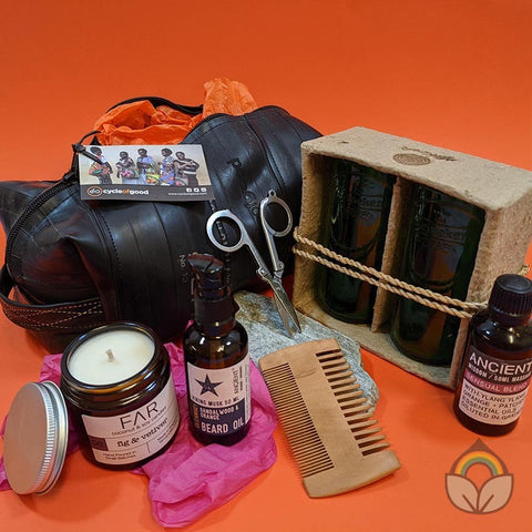 Boxed gift set showing contents 