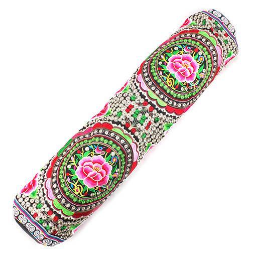 Picture of Thai Embroidered Yoga Mat Bag Style 4