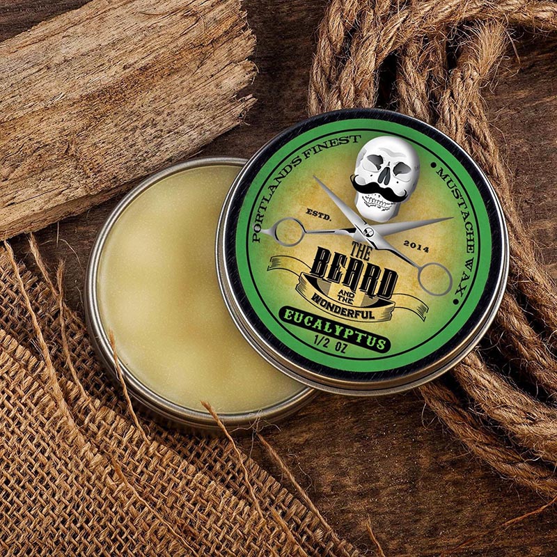 Picture of Strong Hold Moustache Wax Sweet Orange