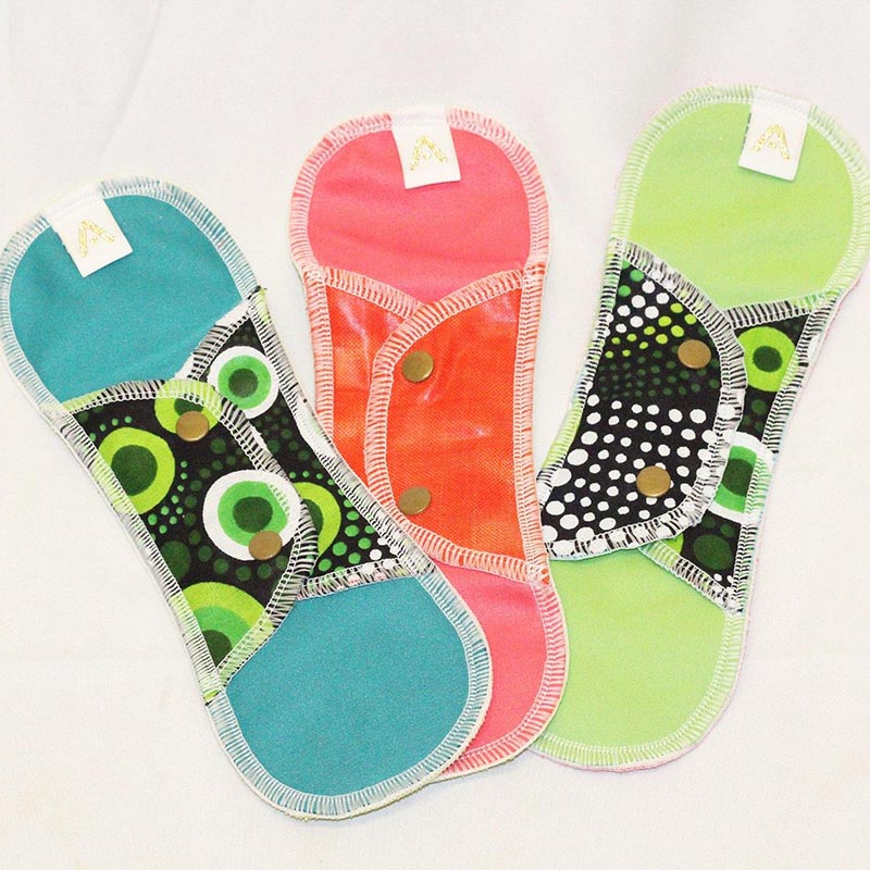 Picture of Reusable Sanitary Day Pads -3 Pack Style Pack 1