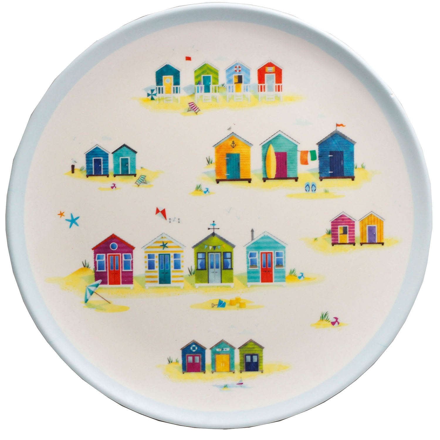 Picture of Bamboo Reusable Plate Set- Beach Hut