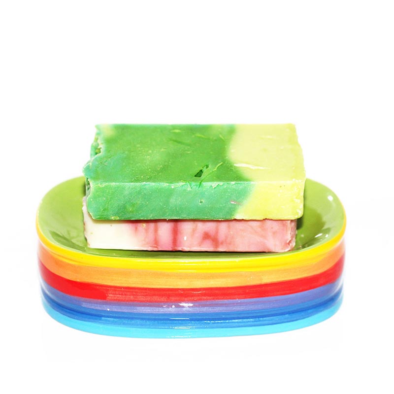 Picture of Soap Dish Rainbow Ceramic