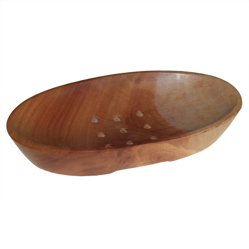 Picture of Soap Dish Oval - Mahogany
