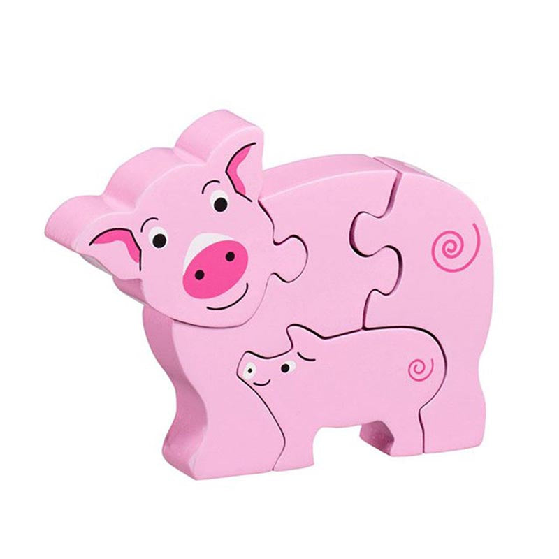 Picture of Simple Jigsaw Puzzle - Pig & Piglet