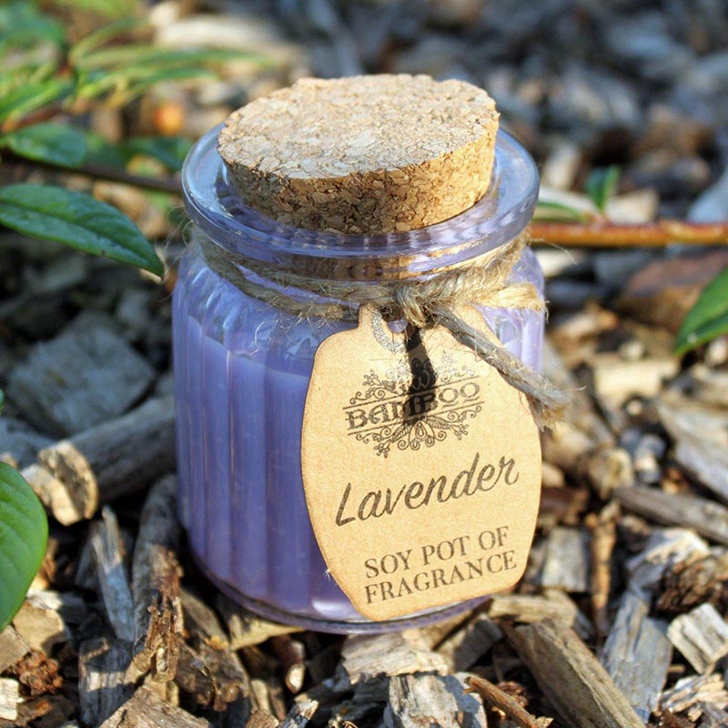 Picture of Lavender Soy Candle Pot of Fragrance