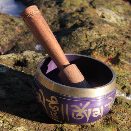 Picture of Singing Bowl-Purple