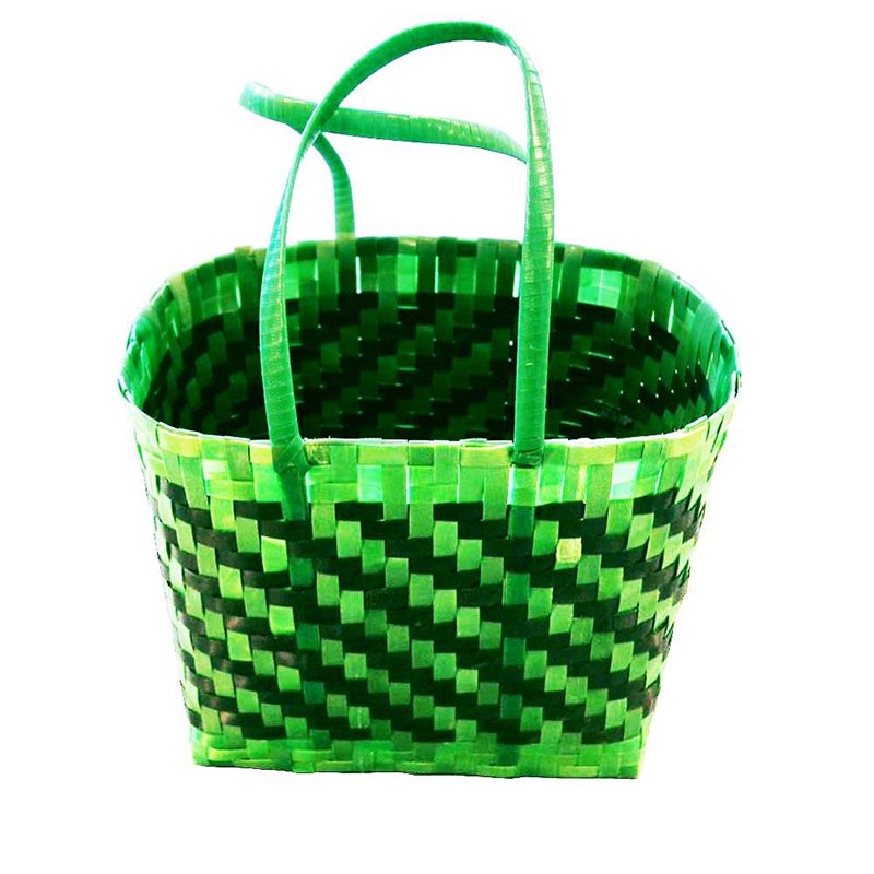 Picture of Upcycled Woven Box Strap Basket- The Big Dengu