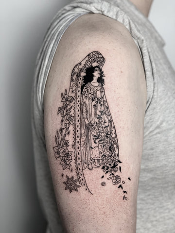 Persephone by Anna Kustova  Sedna Tattoo in DE USA  rtattoos