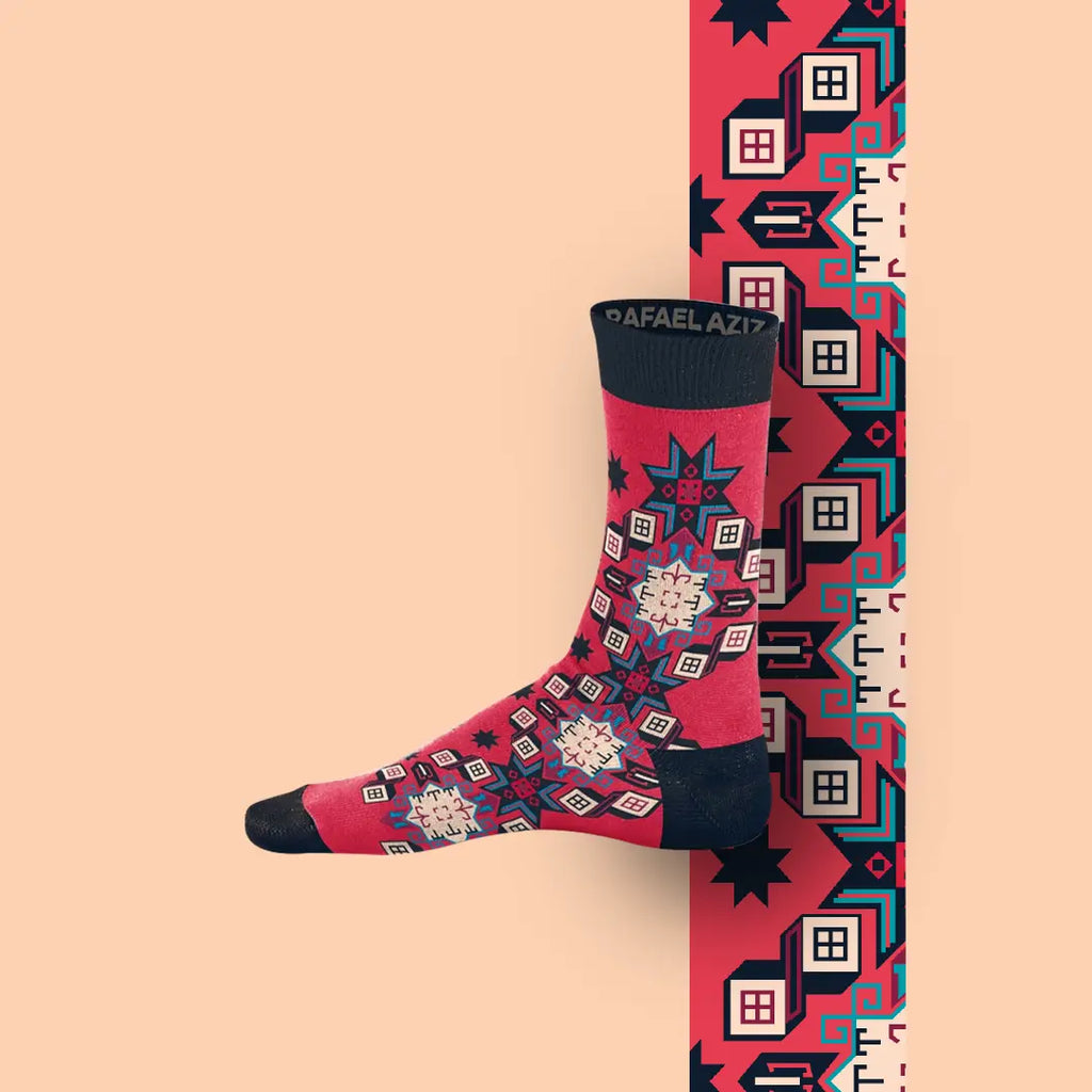 ulduz designer socks ornaments