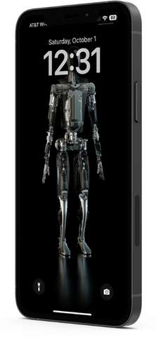 TeslaBot Phone Wallpaper (full body)