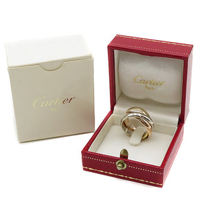 カルティエ Cartier トリニティ ホワイトゴールド×イエローゴールド×ピンクゴールド K18WG K18YG K18PG リング 指輪