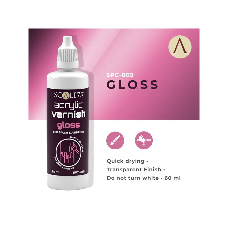 Vallejo 28.517 Vernis Acrylique Brillant – Gloss Acrylic Varnish 500ml